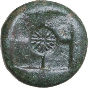 reverse: Syracuse.  Second Democracy (466-405 BC).. AE Hemilitron, c. 415 BC