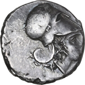 reverse: Syracuse.  (?) Timoleon and the Third Democracy (344-317 BC).. AR Stater, c. 344-339/8