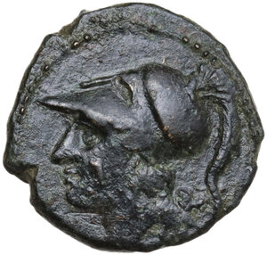 obverse: Syracuse.  Agathokles (317-289 BC).. AE 14 mm