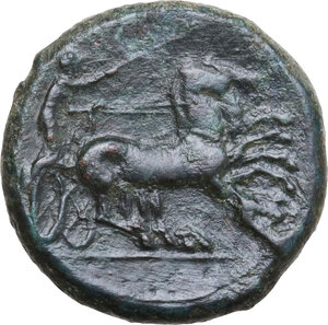 reverse: Syracuse.  Agathokles (317-289 BC).. AE 20 mm