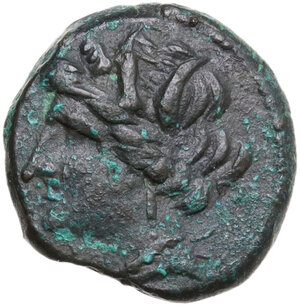 obverse: Syracuse.  Hieron II (275-215 BC).. AE 17 mm, c. 275-269 BC
