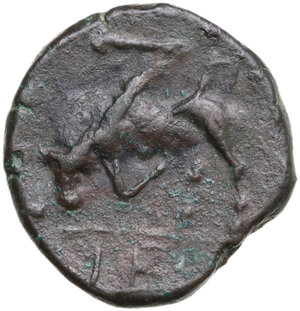 reverse: Syracuse.  Hieron II (275-215 BC).. AE 17 mm, c. 275-269 BC