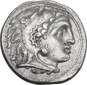 obverse: Kings of Macedon.  Philip III Arrhidaios (323-317 BC).. AR Drachm, Kolophon mint, 323-319 BC
