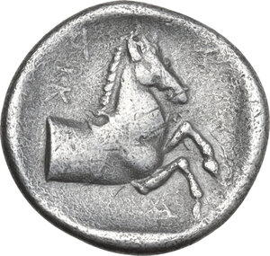reverse: Tessalia, Trikka. AR Triobol, 440-420 BC