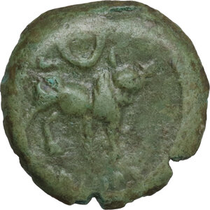 reverse: Iberia, Castulo. AE 18 mm, 2nd century BC
