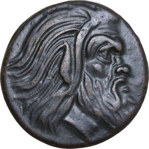 obverse: Cimmerian Bosporos, Pantikapaion. AE 21.5 mm, c. 310-304/3 BC