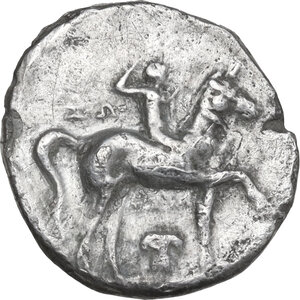 obverse: Southern Apulia, Tarentum. AR Nomos, 280-272 BC