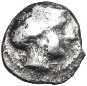 obverse: Northern Lucania, Velia. AR Diobol, c. 300-280 BC