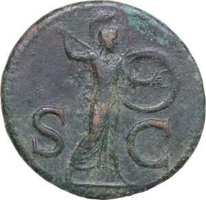 reverse: Claudius (41-54).. AE Dupondius, Rome mint, 41-50