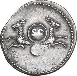 reverse: Vespasian (Divus, after 79 AD).. AR Denarius, struck under Titus