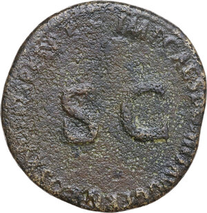 reverse: Julia Titi, daughter of Titus (died 90 AD). . AE Sestertius, Rome mint. Struck under Domitian, 92-94 AD