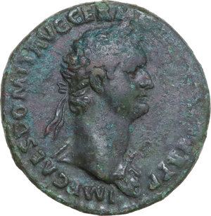 obverse: Domitian (81-96).. AE As, Rome mint, 85 AD