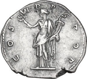reverse: Trajan (98-117).. AR Denarius, Rome mint, 114-117