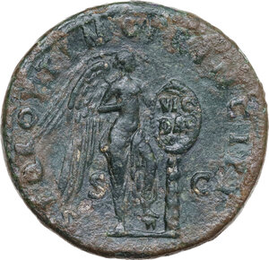 reverse: Trajan (98-117).. AE Sestertius, 103-111 AD