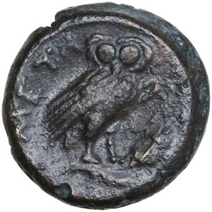 reverse: Southern Lucania, Metapontum. AE 15 mm, 250-207 BC