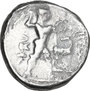 obverse: Bruttium, Kaulonia. AR Stater, 475-425 BC