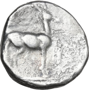 reverse: Bruttium, Kaulonia. AR Stater, 475-425 BC