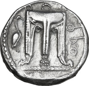 obverse: Bruttium, Kroton. AR Stater, 480-430 BC
