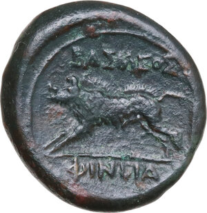 reverse: Akragas.  Phintias (Tyrant, 287-279 BC).. AE 22 mm. c. 282-279 BC