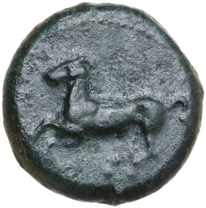 obverse: Ameselon. AE 15 mm., c. 340-330 BC. Mercenary coinage associated with Ameselon