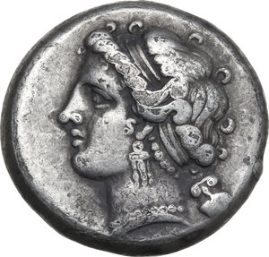 obverse: Central and Southern Campania, Neapolis. AR Didrachm, c. 300-275 BC