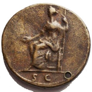 reverse: Interessante medaglia a riprodurre Ae di Augusto g 8,46. mm 22. Foro di sospensione. Ritratto in alto rilievo
