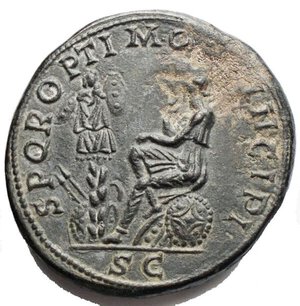 reverse: Medaglia di fantasia a riprodurre grande bronzo di periodo romano. g 29,7. mm 35. Ottimo esemplare