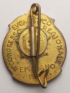 reverse: Piacenza Spilla medaglia