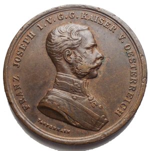 obverse: Austria. Franz Joseph I. AE Medaille g 14.65 der Tapferkeit