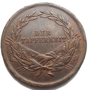 reverse: Austria. Franz Joseph I. AE Medaille g 14.65 der Tapferkeit