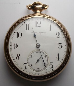 obverse: Vacheron & Constantin orologio da tasca oro 10 K , periodo da identificare