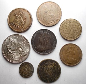 reverse: Area Europea. Monete e Medaglie. Insieme di 8 pezzi