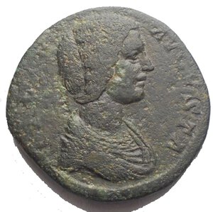 obverse: Julia Domna (died 217 AD). AE Sestertius to be catalogued. g 25,11. mm 29,88