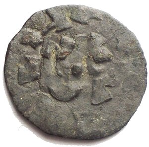 reverse: Lucca Enrico III o V (1035-1125) Denaro D/ H in centro gr 0,64