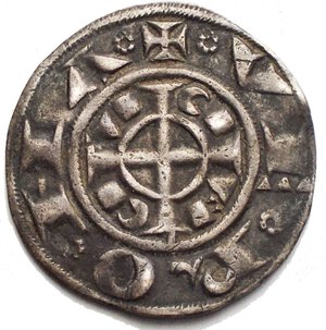 obverse: Zecche Italiane. Verona. Federico II (1218-1250). Grosso da 20 denari. CNI XXIV,10. AG. g 1,55. Intonso. Patina