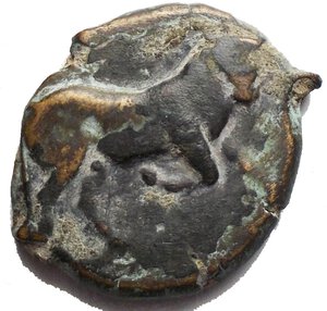 obverse: Apulia Arpi (Circa 275-250 a.C.) AE 21.9 mm. D/ Toro cozzante a destra. R/ Cavallo al galoppo a destra. 8.2 gr. HN Italy 645. BB+