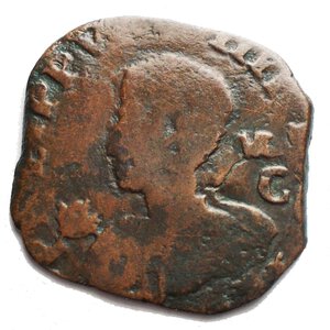 obverse: Zecche Italiane. Napoli. Filippo IV. 1621-1665. 9 cavalli 1630. Peso 5,02 gr. 