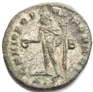 reverse: Constantius I. Chlorus als Caesar, 293 - 305 n. Chr. Follis ca. 295 n. Chr. Siscia. 9,82 g. 27,95 mm