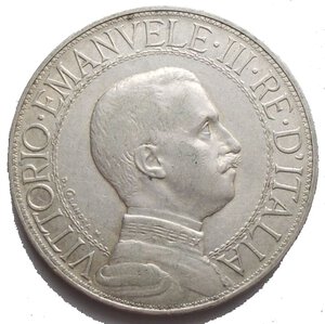 obverse: Casa Savoia - Regno di Italia. Vittorio Emanuele III (1900-1943). 2 lire 1912. Pag. 735. AG. BB/BB+