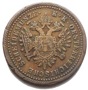 reverse: 1 Kreuzer 1851 A 