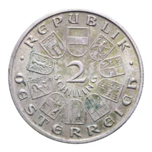 reverse: AUSTRIA 2 SCHILLING 1928 AG. 11,88 GR. SPL+