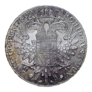 reverse: AUSTRIA TALLERO 1780 (1950) AG. 28,09 GR. FDC (SEGNETTI)