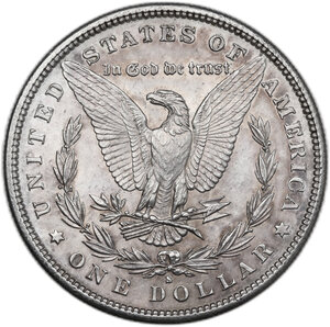 reverse: USA. AR Morgan Dollar, 1881 S, San Francisco mint