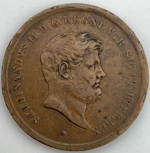 reverse: 10 Tornesi 1852