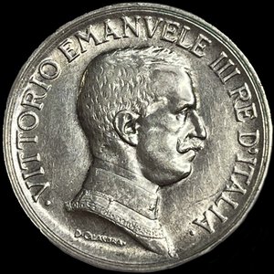 obverse: 1 Lira 1916