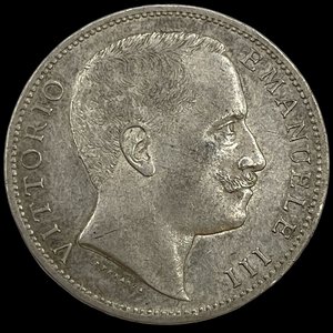 obverse: 2 Lire 1905