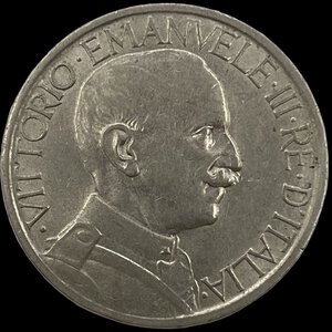 obverse: 2 Lire 1923