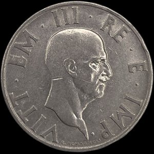 obverse: 2 Lire 1936