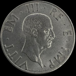 obverse: 2 Lire 1943