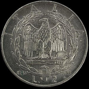 reverse: 2 Lire 1943